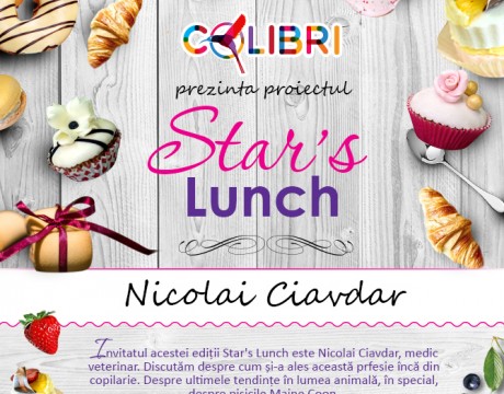 Stars’s lunch: Nicolai Ciavdar